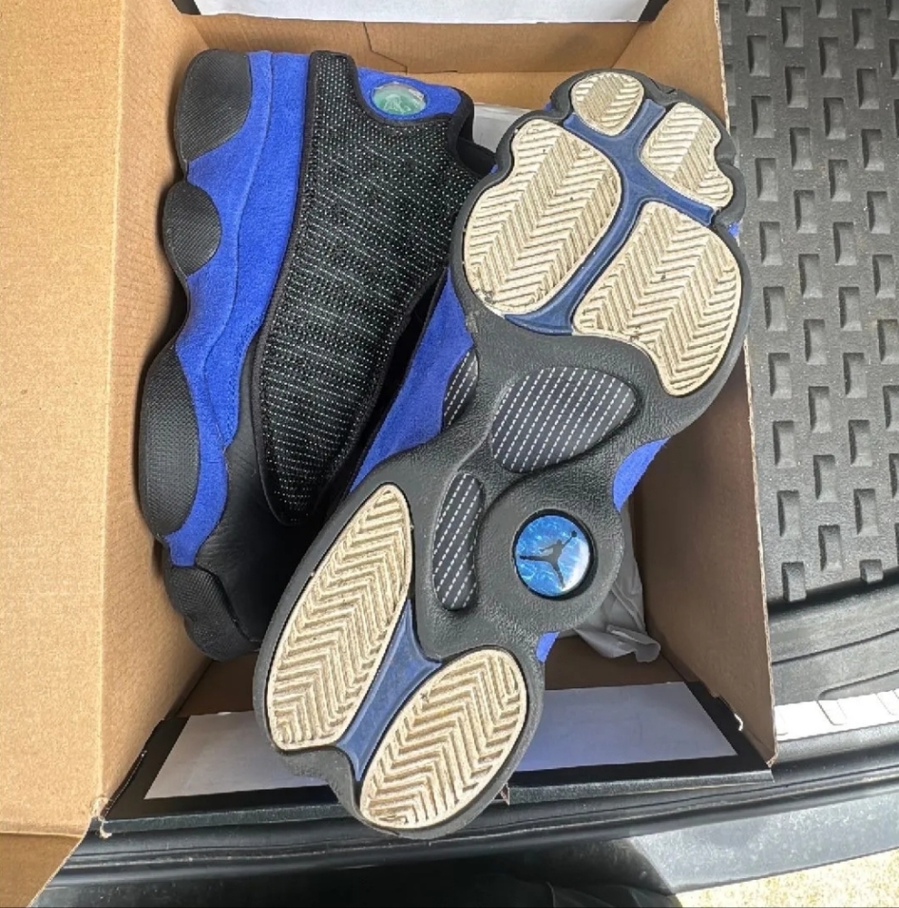 Air Jordan 13 Retro Hyper Royal 2020 size 7Y Sneakers Women's 8.5 With box